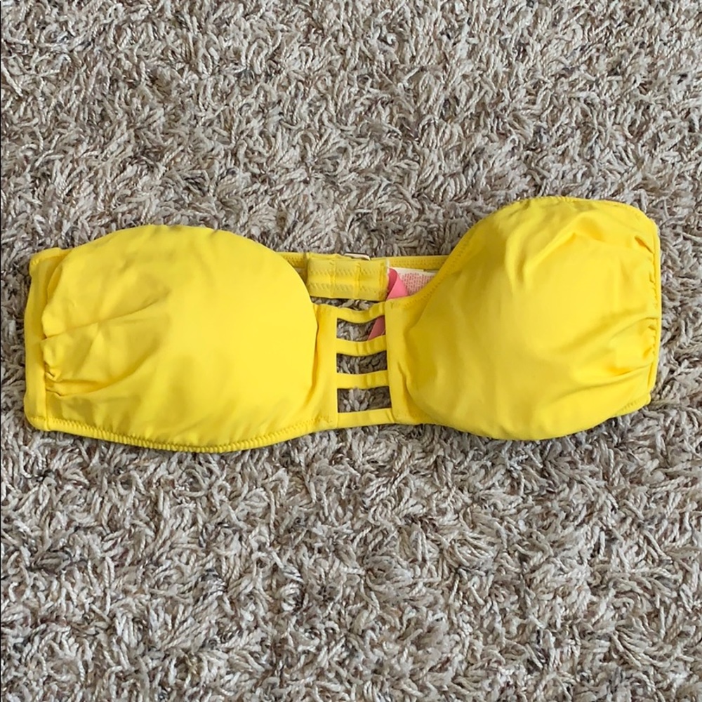 Victoria secret strapless bathing suit top